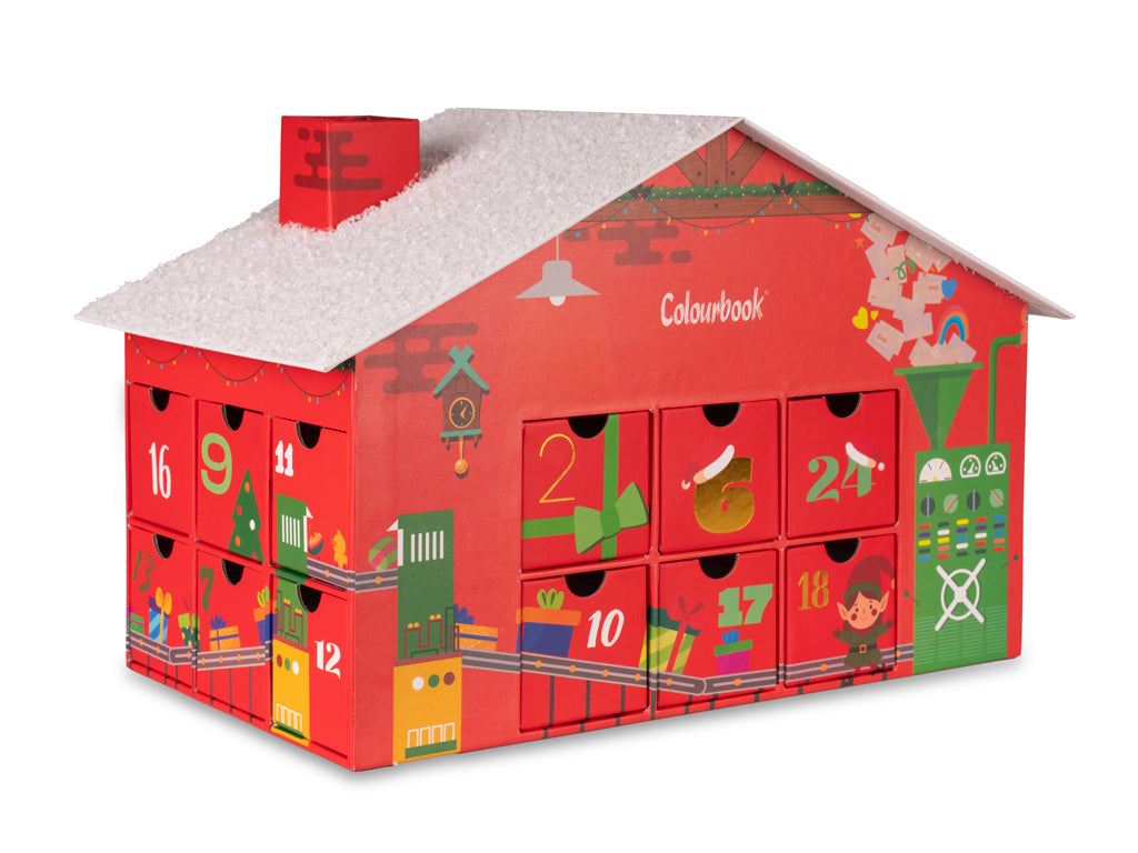 Calendario dell'Avvento Colourbook 2025 - 24 Sorprese Natalizie