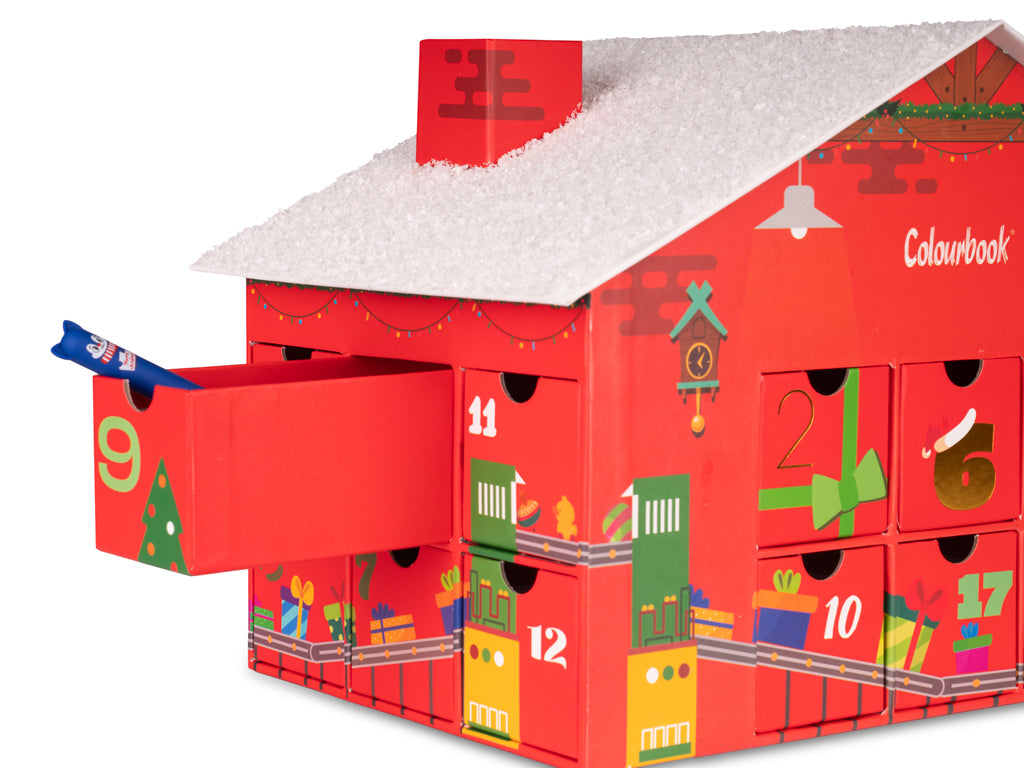 Calendario dell'Avvento Colourbook 2025 - 24 Sorprese Natalizie