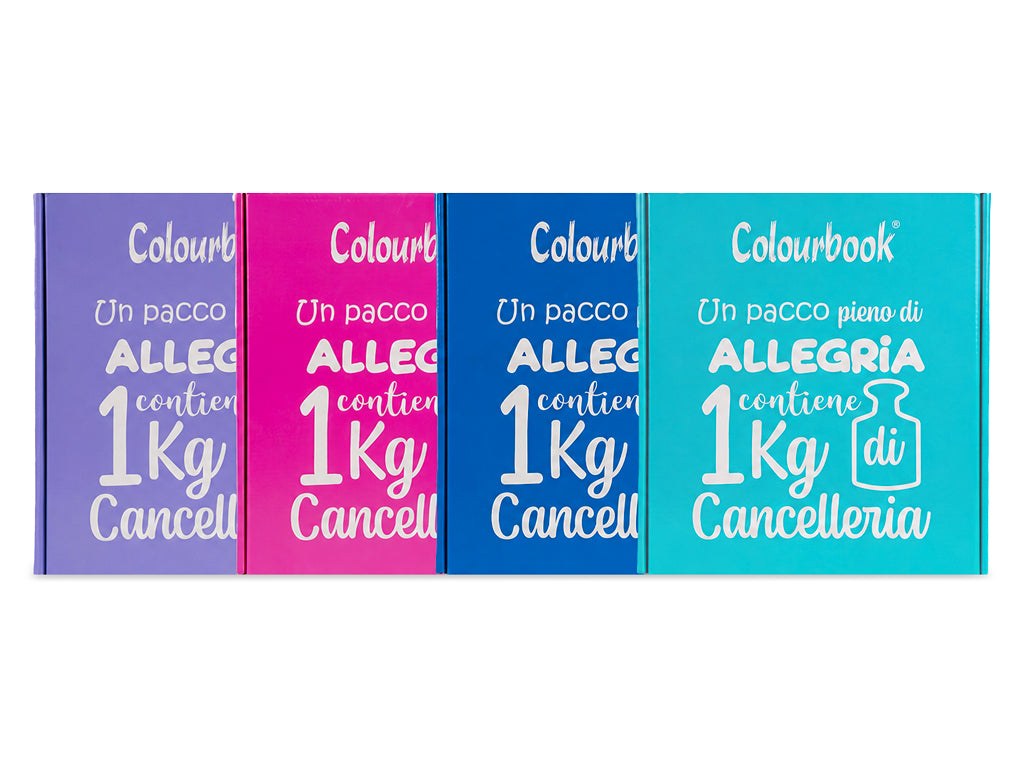 Box Sorpresa Cancelleria 1Kg Assortita Colourbook - Offerta Speciale