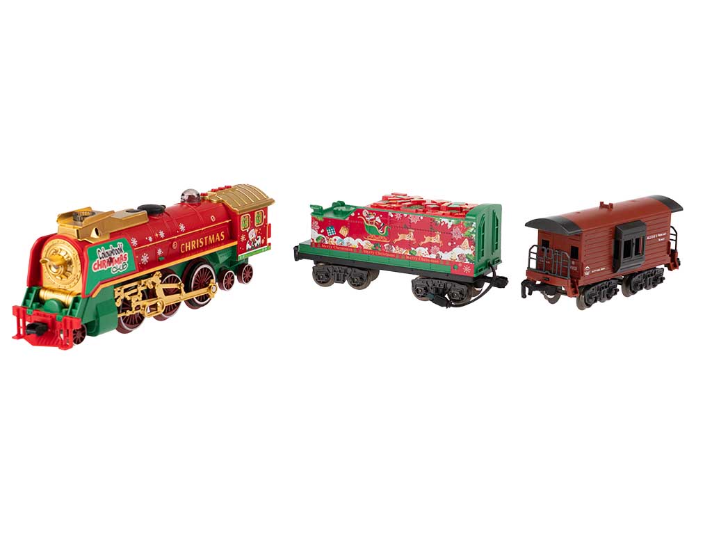 Trenino di Natale Colourbook Sotto l'Albero | Luci Suoni e Fumo Reale
