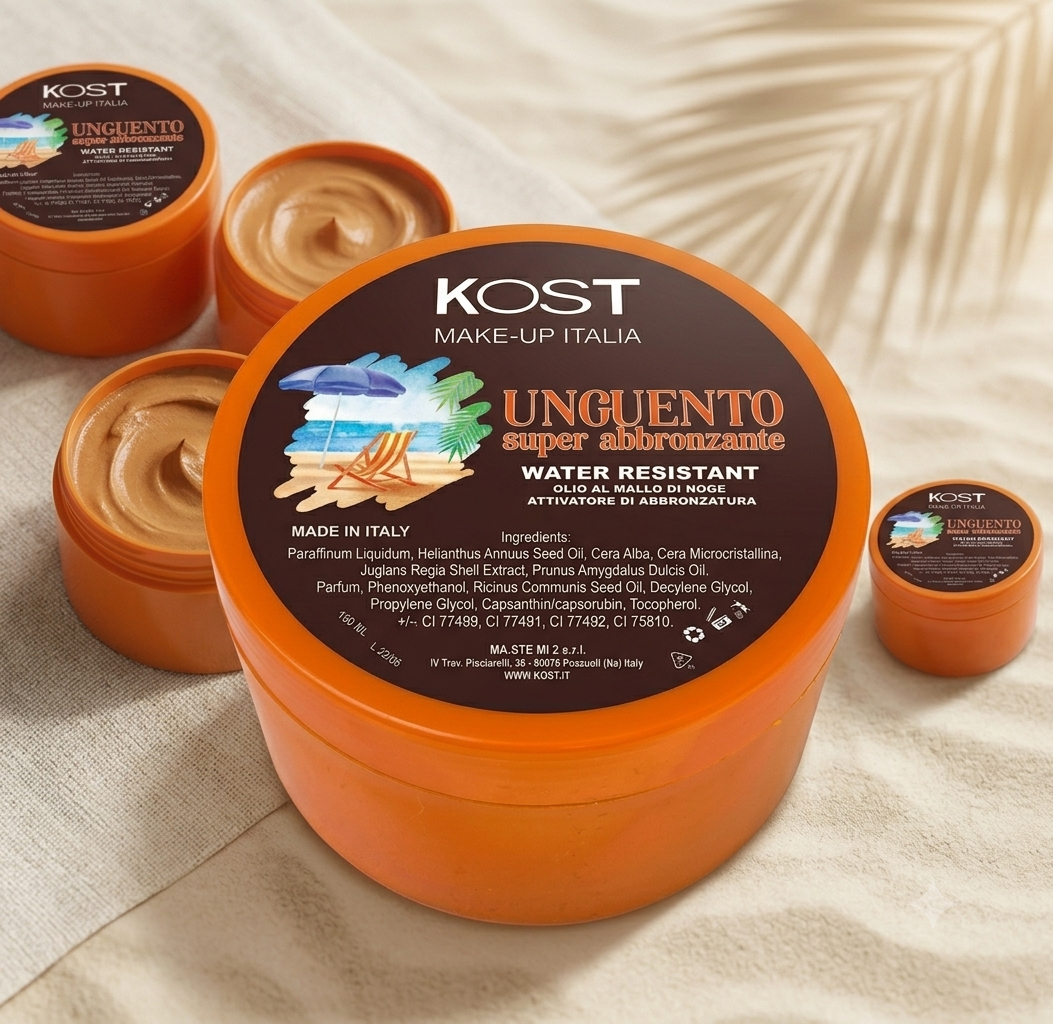 Unguento Super Abbronzante Water Resistant - Intensificatore Solare