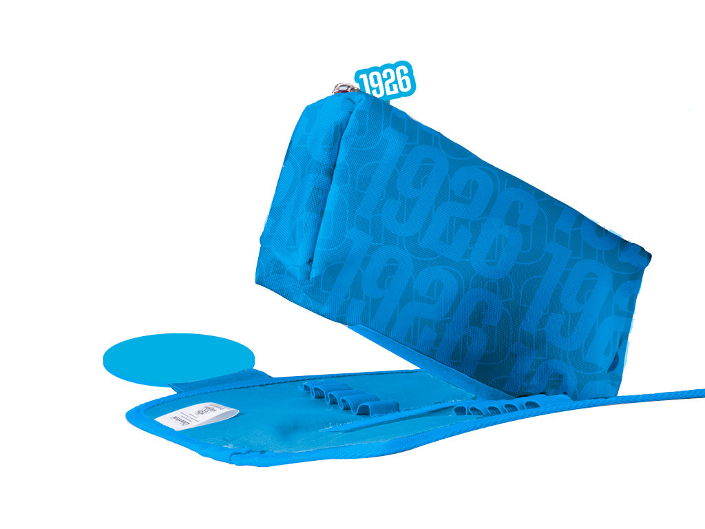 Astuccio Bustina 2 in 1 SSC Napoli - Doppio Scomparto e Zip Resistente 2026