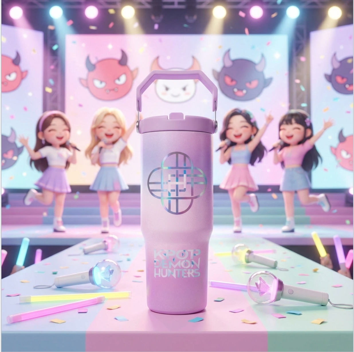 Borraccia K-Pop Demon Hunters 850ml