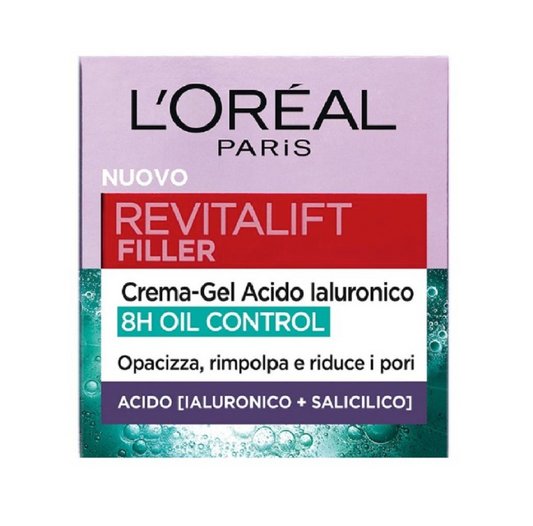 Crema Gel 8H Oil Control Anti-Rughe