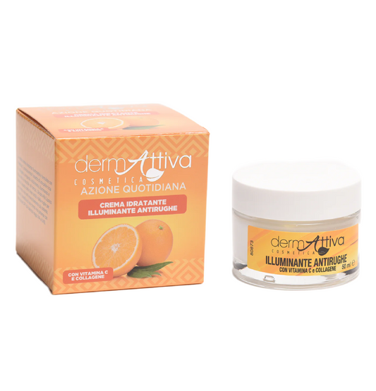 Crema Viso Idratante – Illuminante e Antirughe con Vitamina C e Collagene