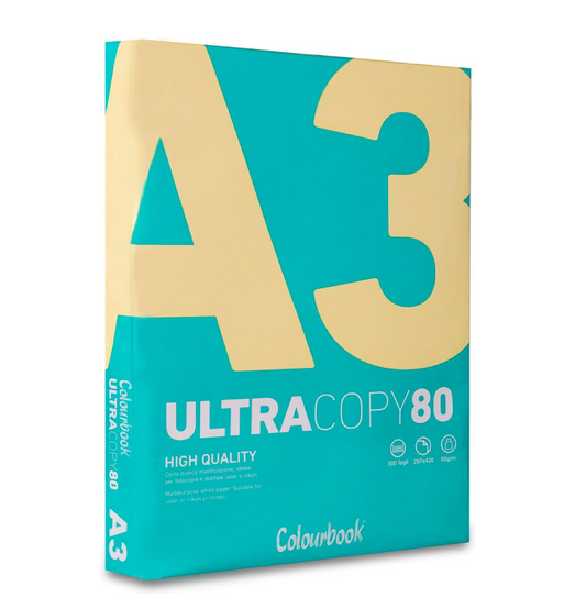 Carta A3 Bianca 42x30cm, 80g/m² – 500 Fogli per Laser e Inkjet