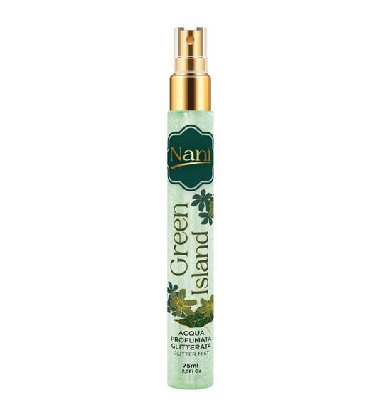 Acqua Profumata Glitterata Green Island - Body Mist Shimmer