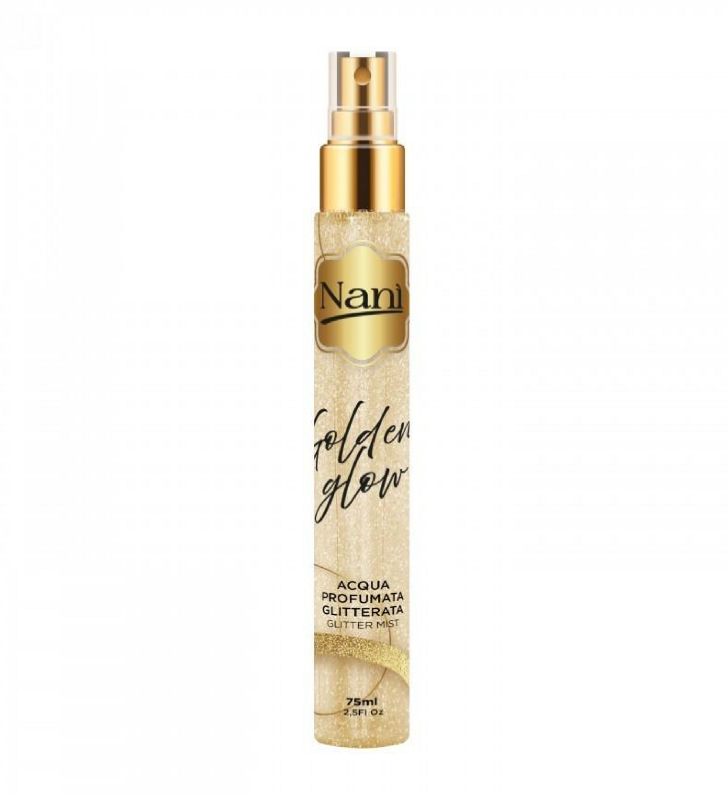 Acqua Profumata Glitterata Golden Glow - Body Mist Shimmer Dorato