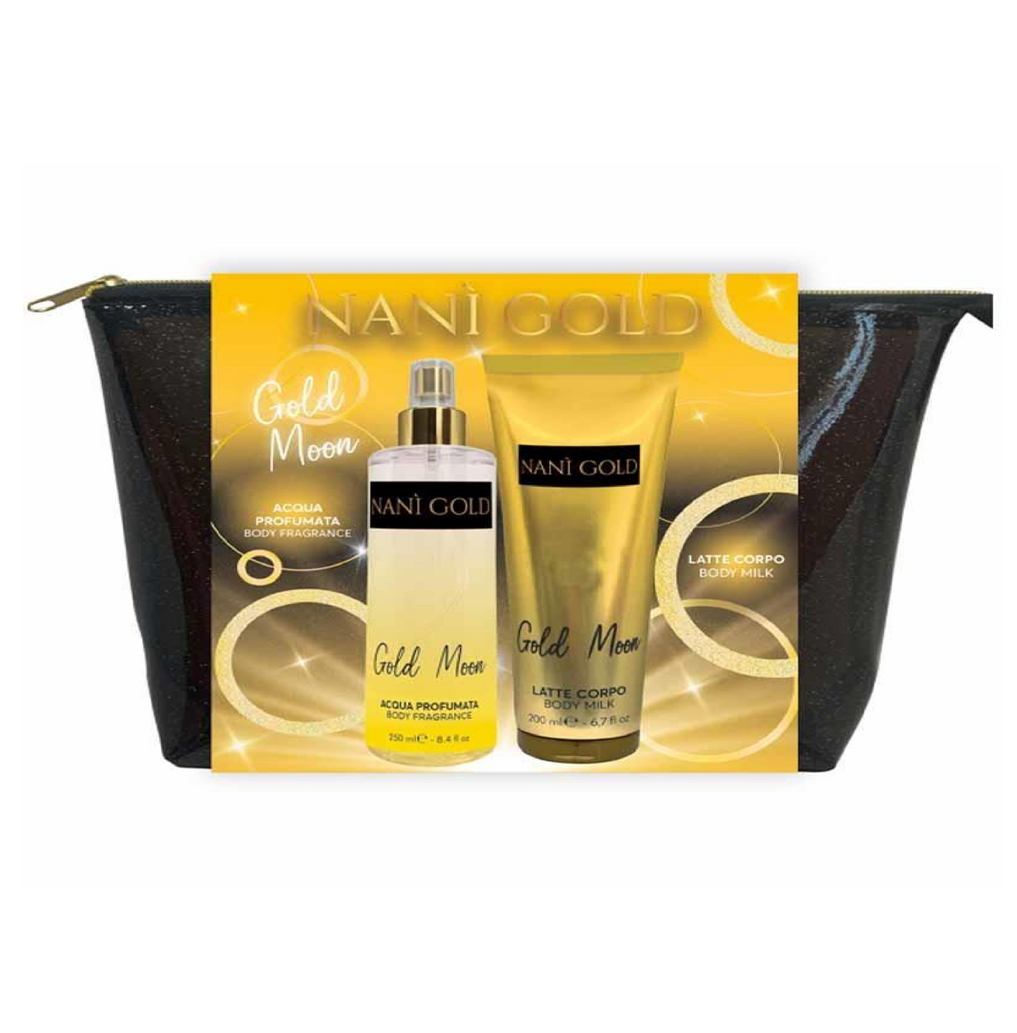 Gold Pochette Gold Moon – Acqua Profumata + Crema Corpo Set Corpo Profumato