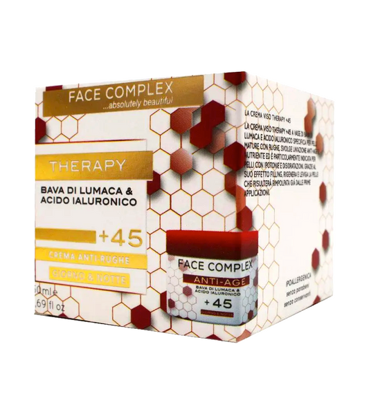 Crema Therapy +45 Crema Viso - Trattamento Antirughe Elasticizzante