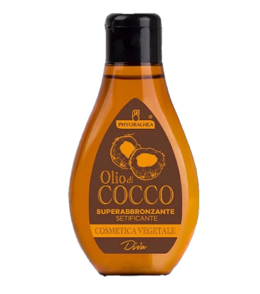 Olio Cocco Superabbronzante Diva - Abbronzatura Intensa e Rapida