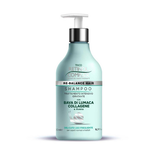 Shampoo Idratante con Bava di Lumaca e Collagene