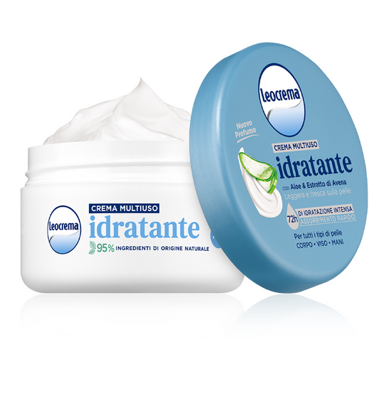 Crema Multiuso Idratante – Idratazione Quotidiana per Viso, Mani e Corpo