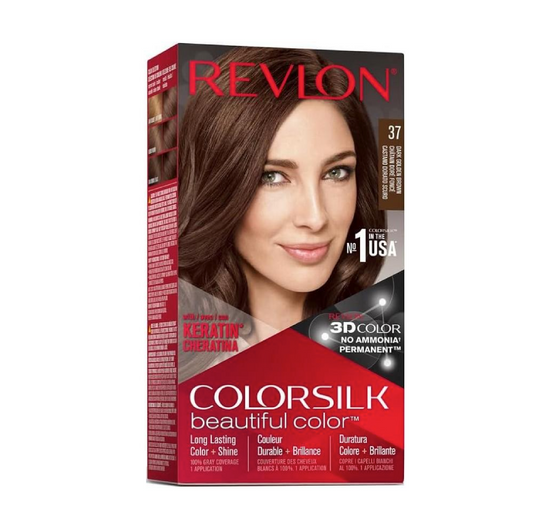 ColorSilk Beautiful Color Cheratina 37 Castano Dorato Scuro