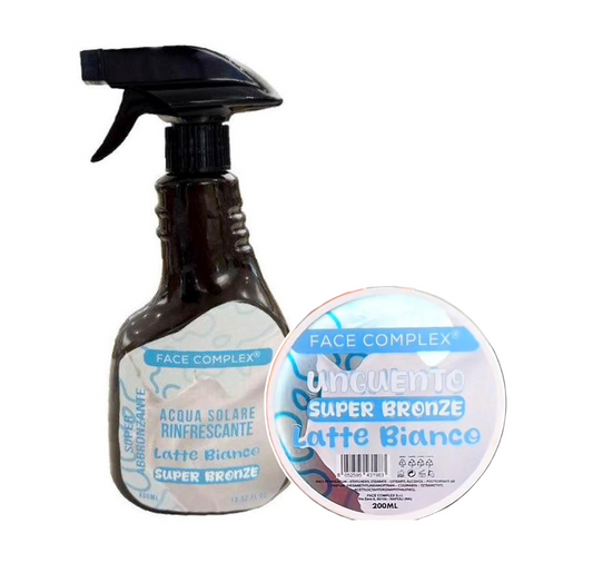 Bianco Latte Kit Abbronzatura Intensa