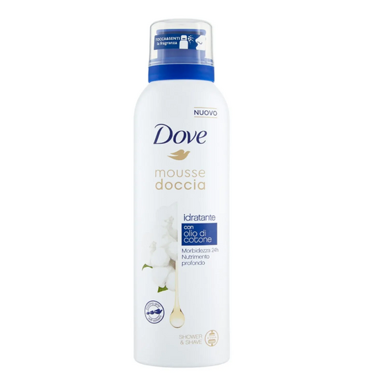 Dove Mousse Doccia Original – Schiuma Idratante Delicata