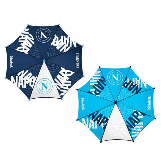 Ombrello SSC Napoli Cambia Colore - Effetto Pioggia 85 cm