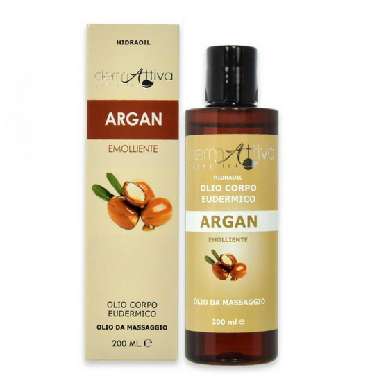 Olio Corpo da Massaggio Argan Emolliente – Trattamento Idratante e Nutriente