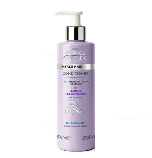 Balsamo Conditioner con Acido Ialuronico – Idratazione e Morbidezza Profonda
