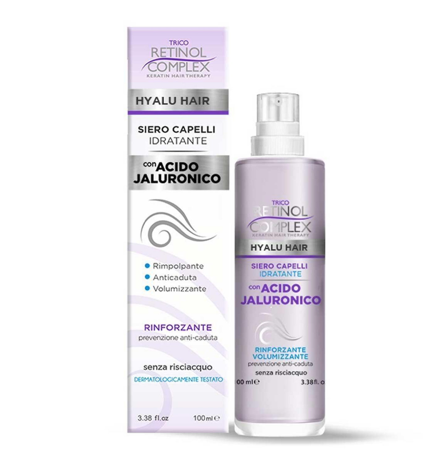 Siero Capelli Idratante – Nutrimento e Morbidezza Senza Appesantire