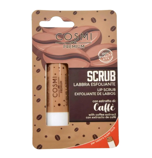 Scrub Labbra Esfoliante al Caffè – Trattamento Delicato per Labbra Lisce