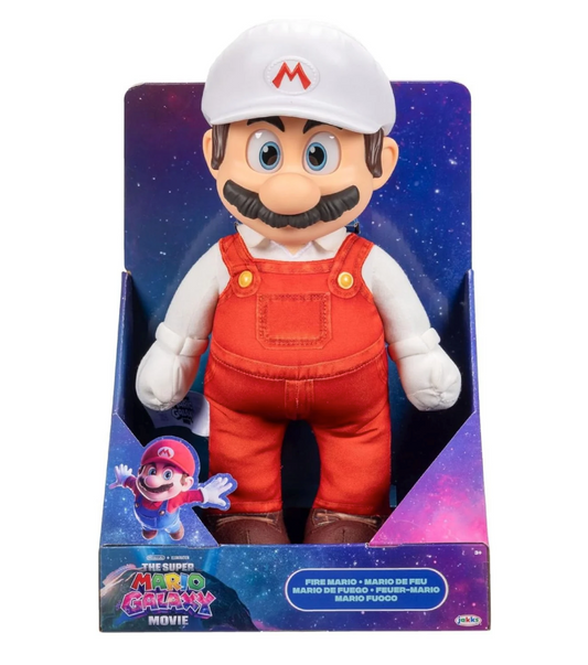 Super Mario Galaxy Mario Peluche Jumbo 35 cm | Dettagli Ricamati Deluxe