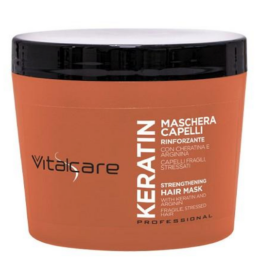 Maschera Rinforzante Keratin – Capelli Forti, Lisci e Protetti