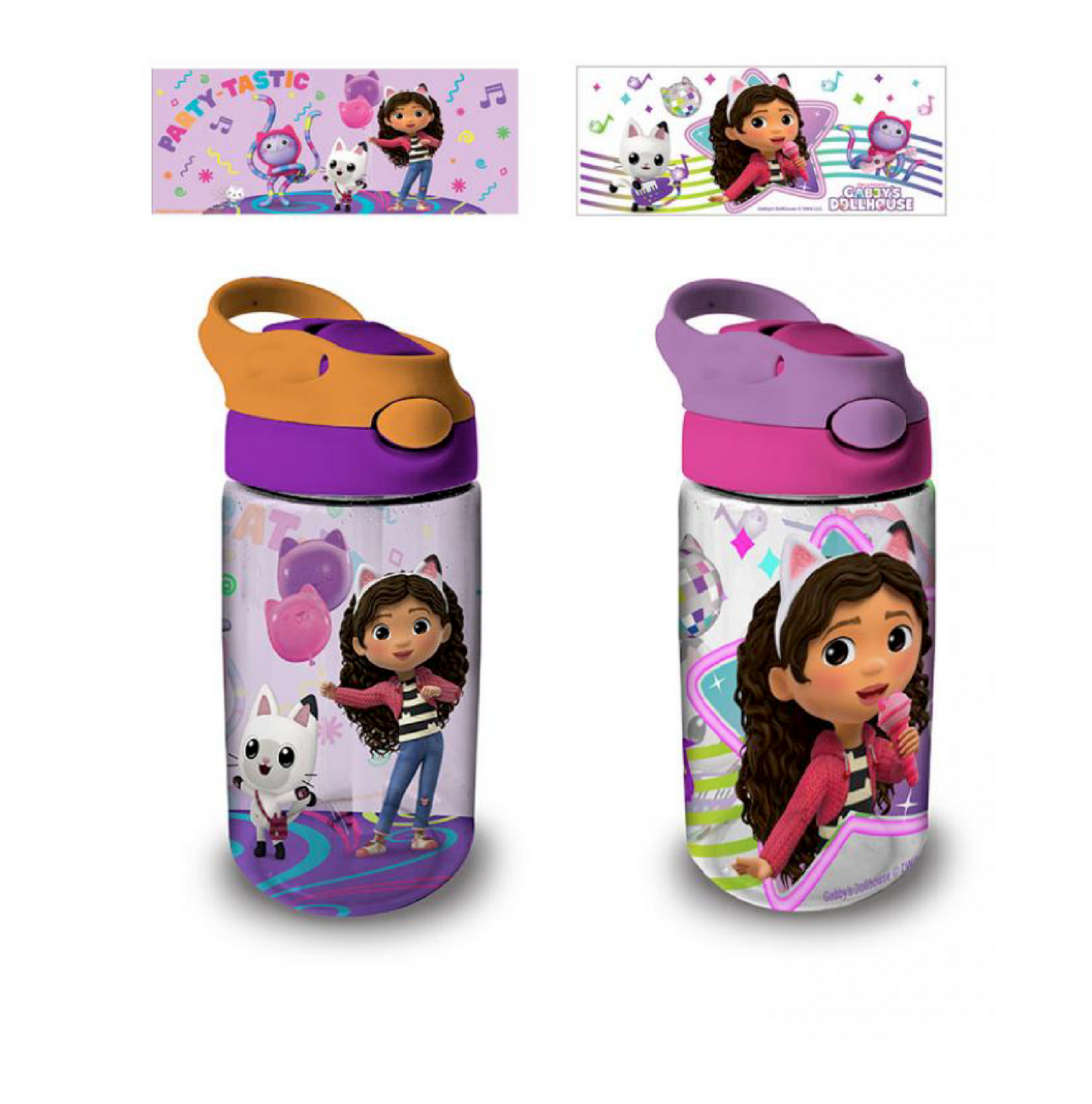 Borraccia Gabby 480 ml con Cannuccia in Silicone