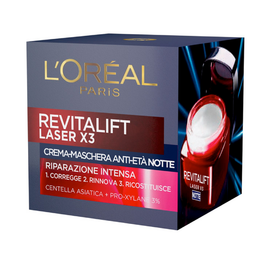 Laser X3 Crema-Maschera Notte 50ml - Anti-Età