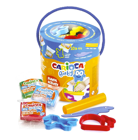 Secchiello Baby Dough 10x40g – Pasta da Modellare per Bambini