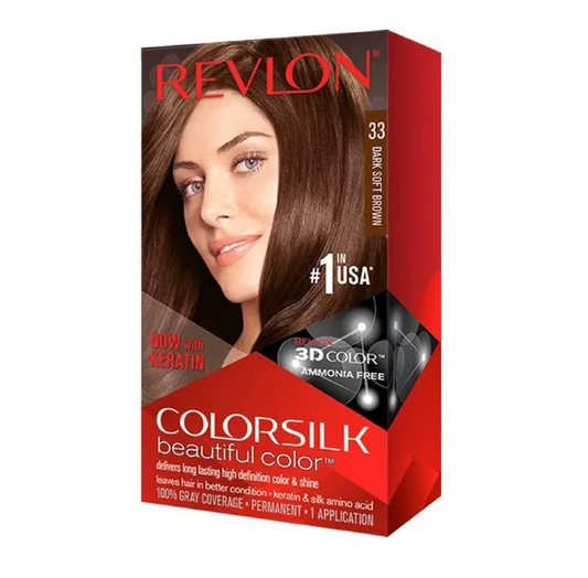 ColorSilk Beautiful Color Cheratina 33 Castano Scuro Delicato