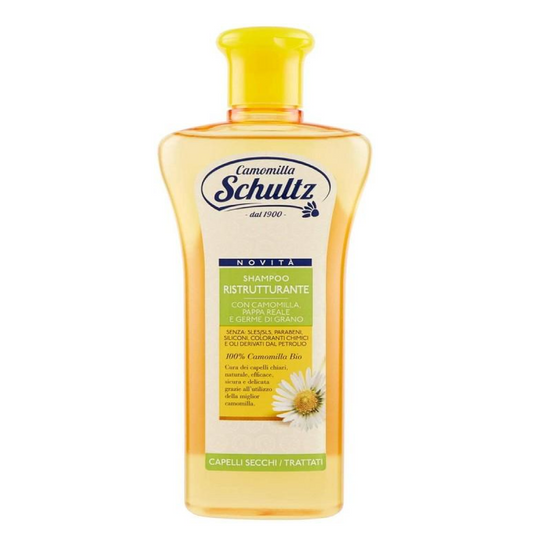 Shampoo Ristrutturante alla Camomilla – Capelli Delicati e Luminosi