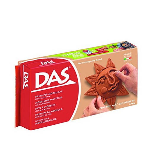 DAS Terracotta 1 Kg - Pasta Modellante Autoindurente Professionale