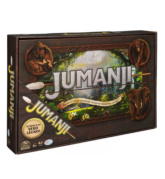 Jumanji in Legno Total Refresh - Gioco da Tavolo Ufficiale Reale