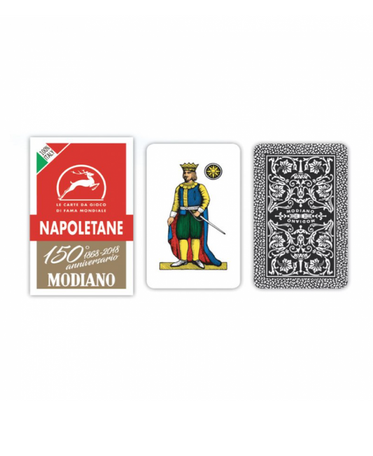 Carte Napoletane Rosso Modiano 150° Anniversario