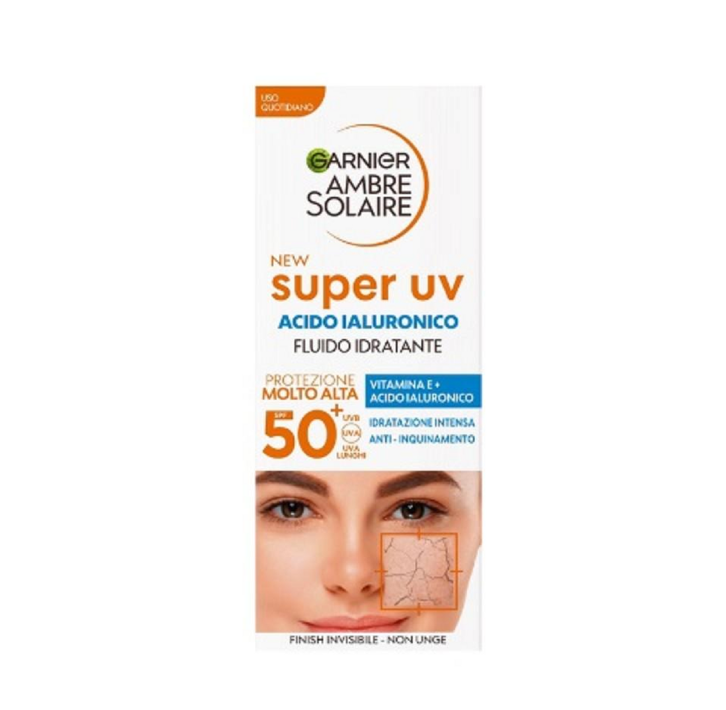 Protezione Solare Super UV Fluido Idratante Viso SPF 50+