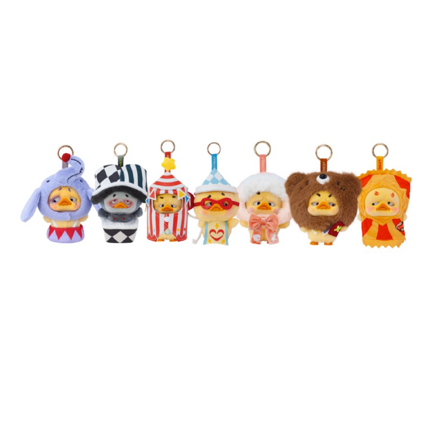 Upset Duck Blind Box – Peluche Collezionabili Colorful Player, Crazy Circus e Be Rainbow