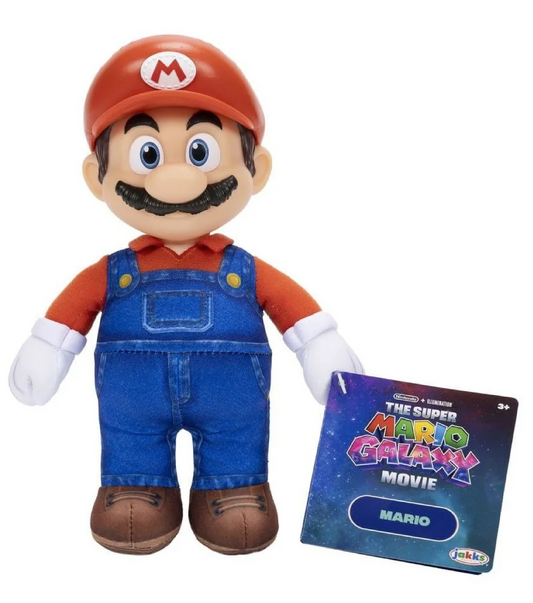 Super Mario Galaxy Mario Peluche 23 cm | Morbido e Collezionabile