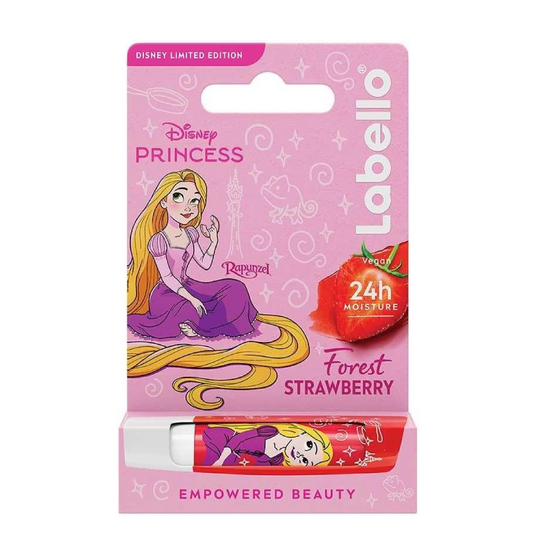 Labello Princess Rapunzel Forest Strawberry 24H - Balsamo Labbra Idratante Fragola