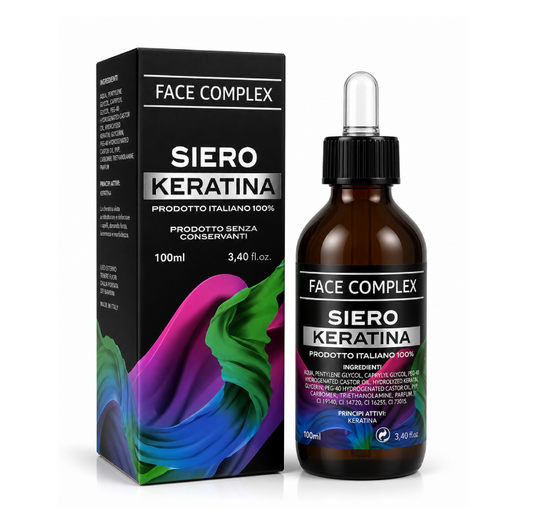 Siero alla Keratina - Ristrutturante Capelli Sfibrati