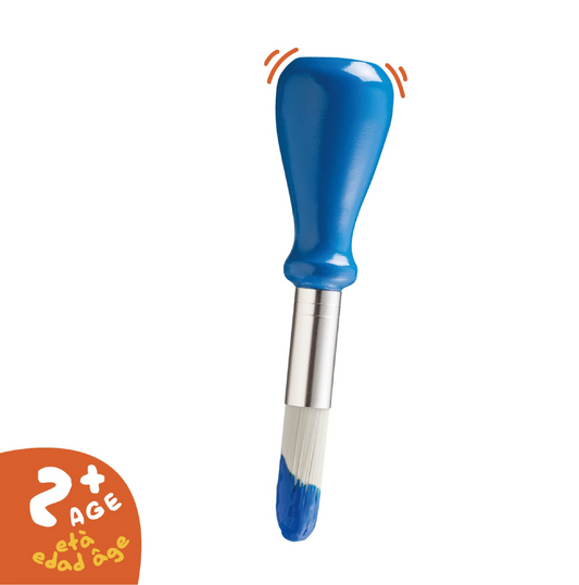 Pennello Carioca Baby Brush – Pennello Morbido per Bambini e Prime Pitture