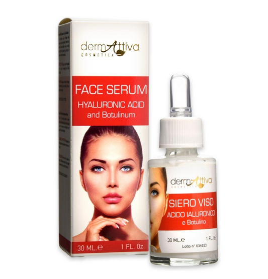 Siero Viso – Effetto Botulino con Acido Ialuronico
