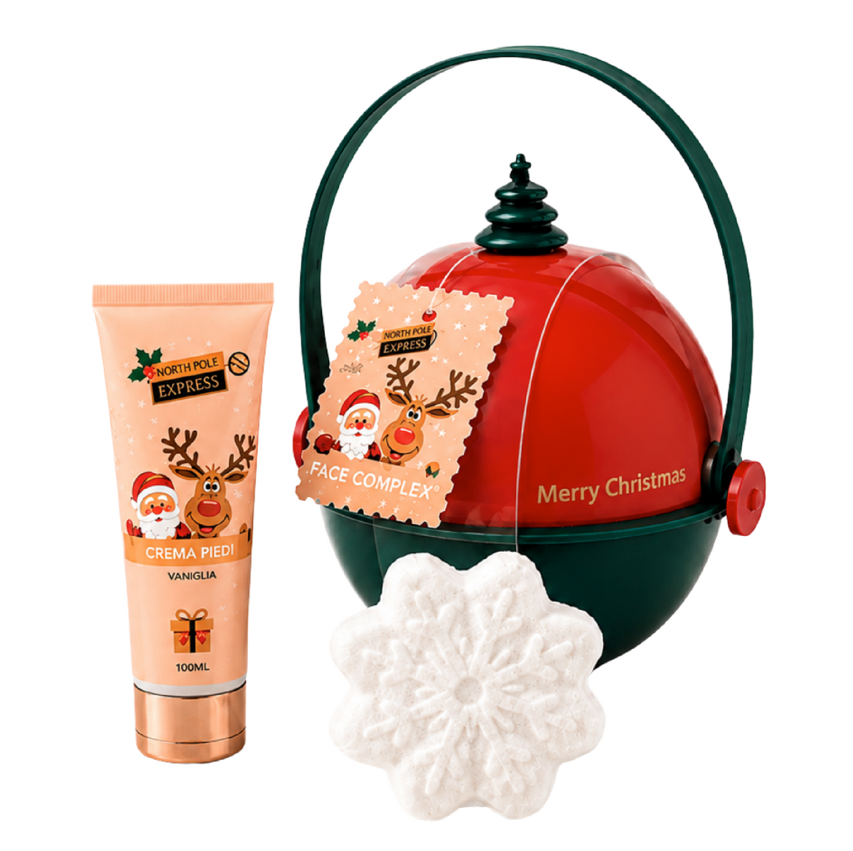 Face Complex Beauty Set Love Me - Bomba da Bagno 60g e Crema Piedi 100ml