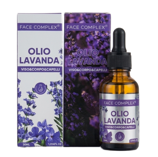 Face Complex Olio alla Lavanda 30ml | Rilassante Viso Corpo Capelli