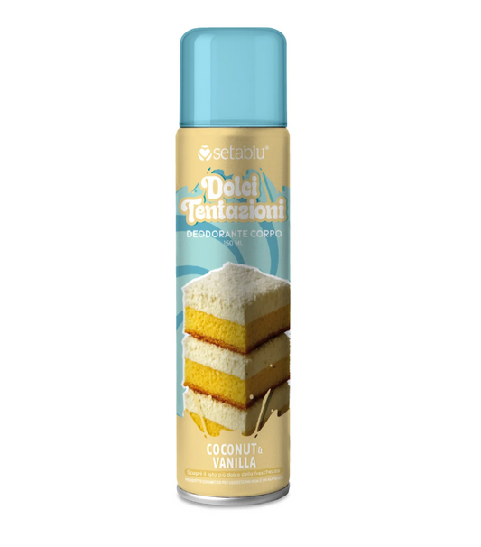 Dolci Tentazioni Deodorante Corpo Coconut e Vanilla - Cocco e Vaniglia
