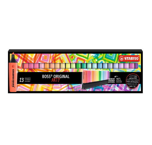 Evidenziatori Set Stabilo Boss Arty 23pz
