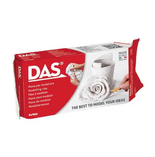 DAS Bianco 1 Kg | Pasta Modellante Autoindurente Universale