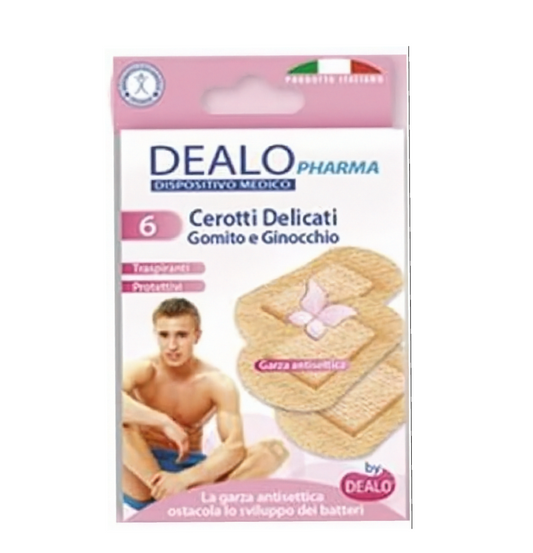 Cerotti Gomito e Ginocchia 6 Pezzi – Protezione Resistente e Confortevole