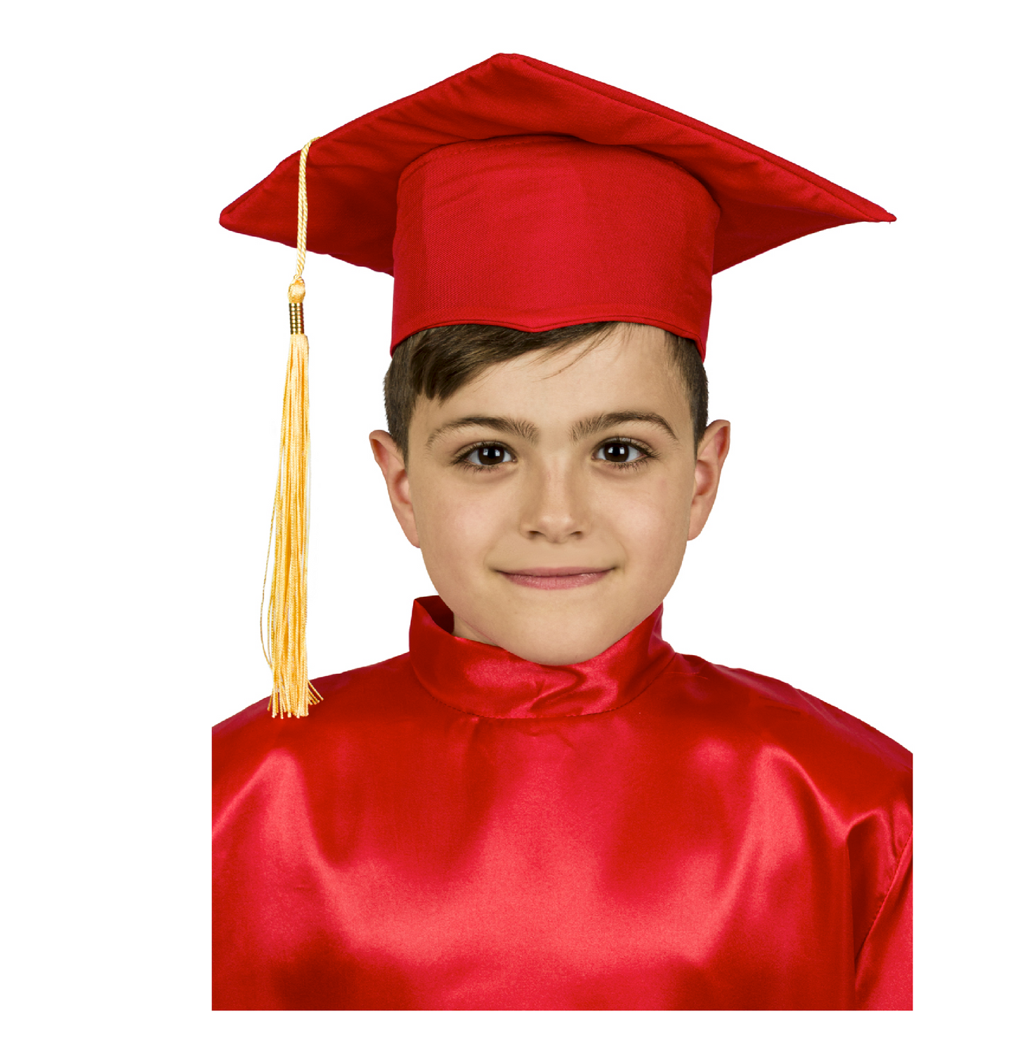 Cappello Laurea Bambino 3-12 Anni – Rosso, Blu, Nero