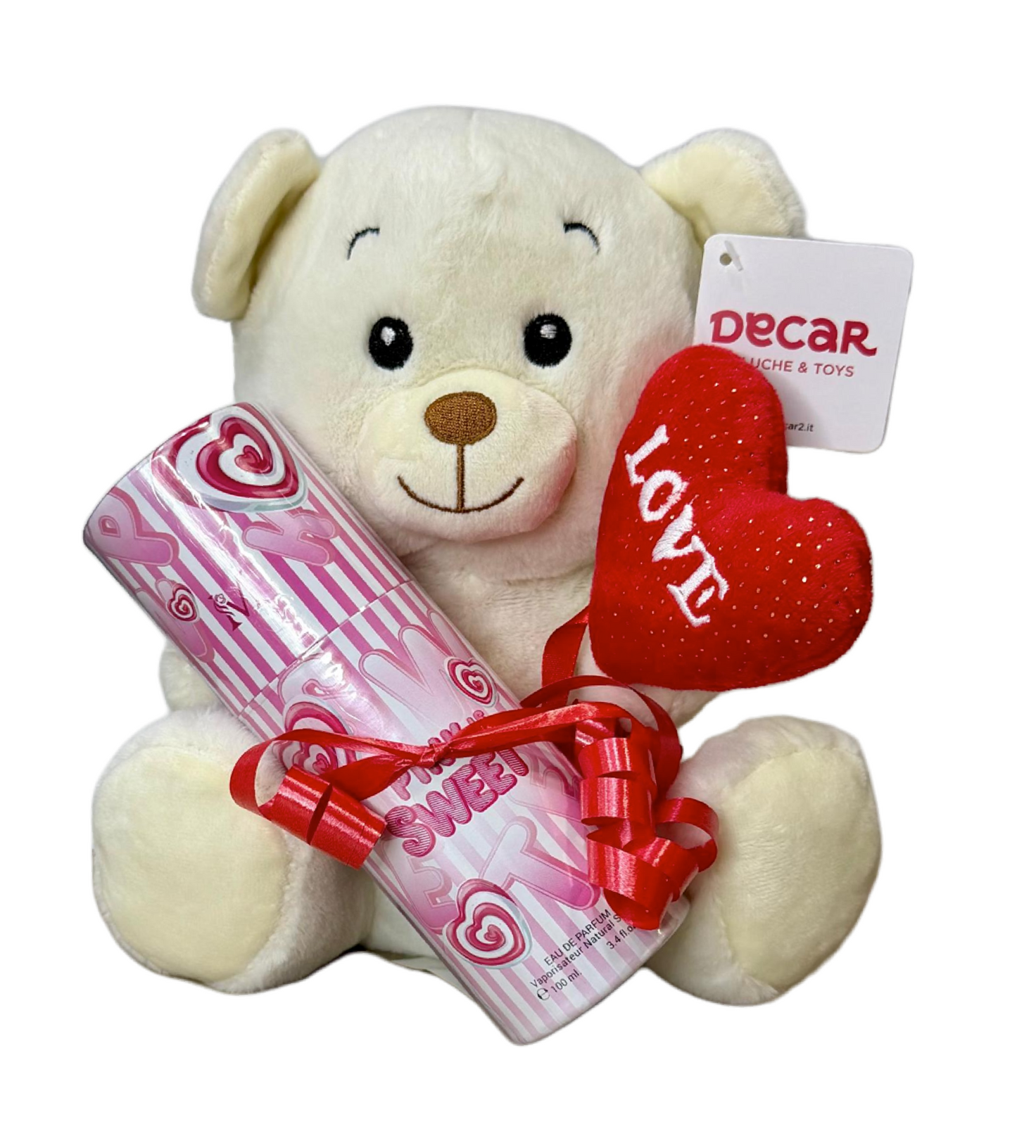 Confezione San Valentino Orsetto con Profumo Pink Is Sweet